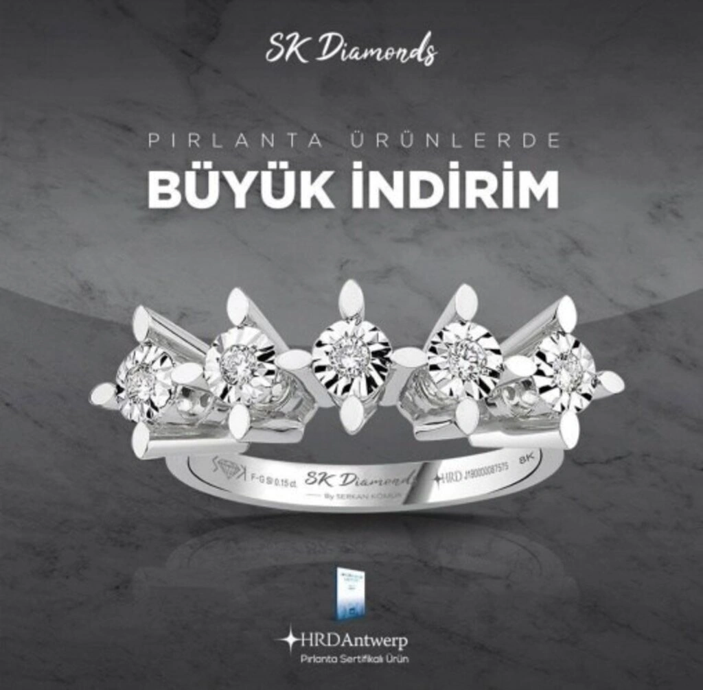 Pırlantada büyük indirim