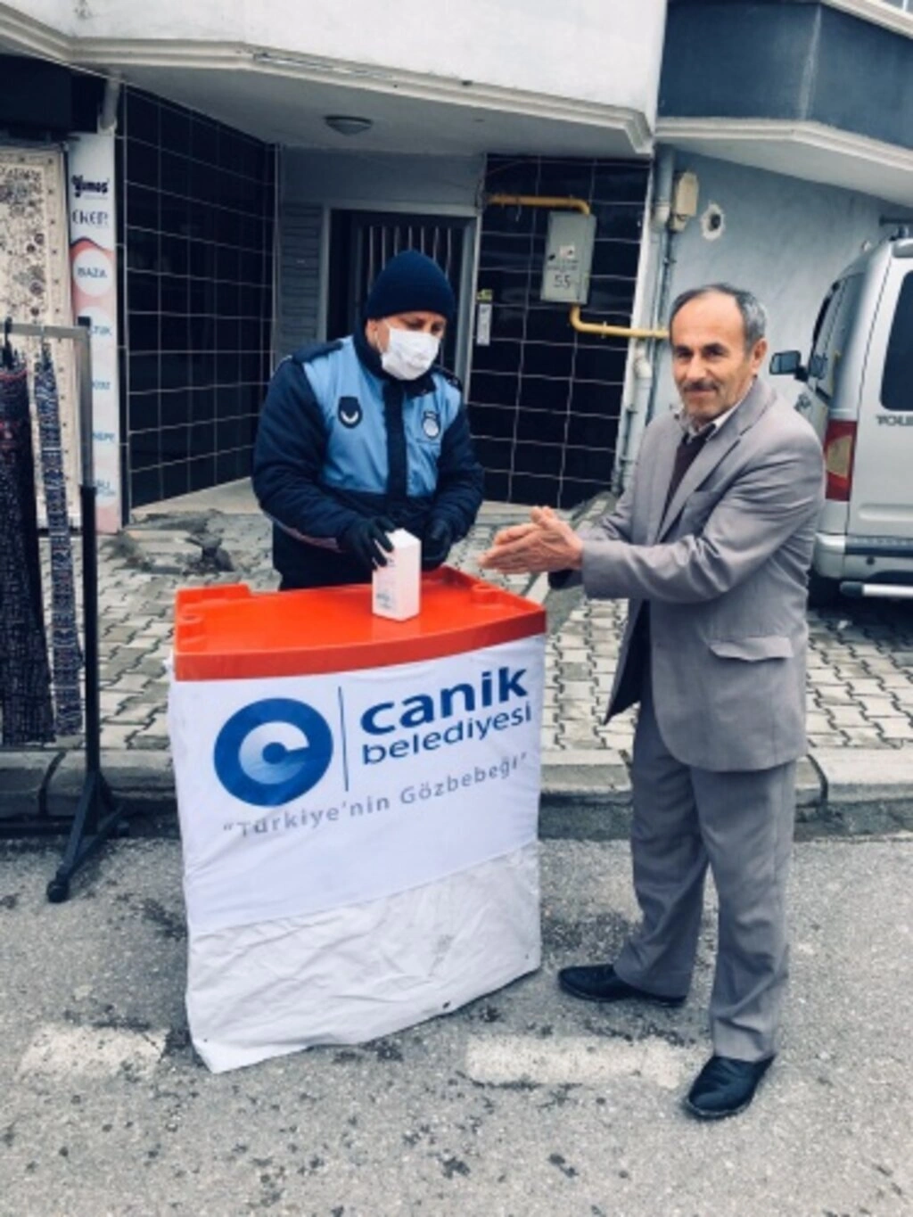Canik'te İlçenin Tamamında Dezenfekte Çalışmaları Var