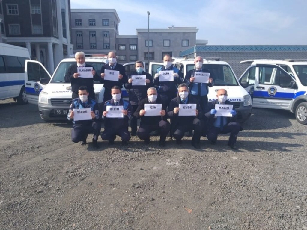 İlkadım Belediyesi koronavirüse savaş açtı!