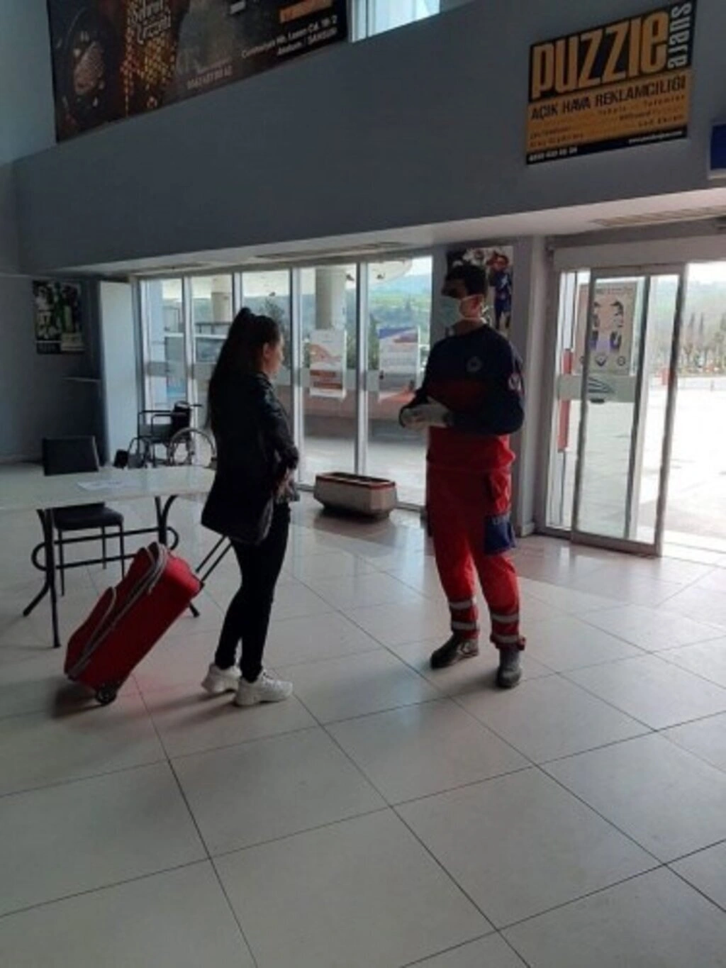 Samsun Otobüs Terminali'nde sıkı önlem