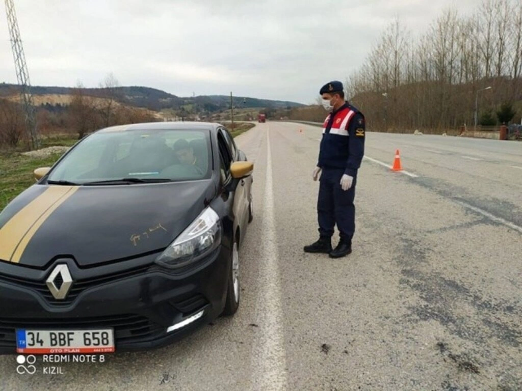 Samsun giriş ve çıkışlarında koronavirüs önlemleri