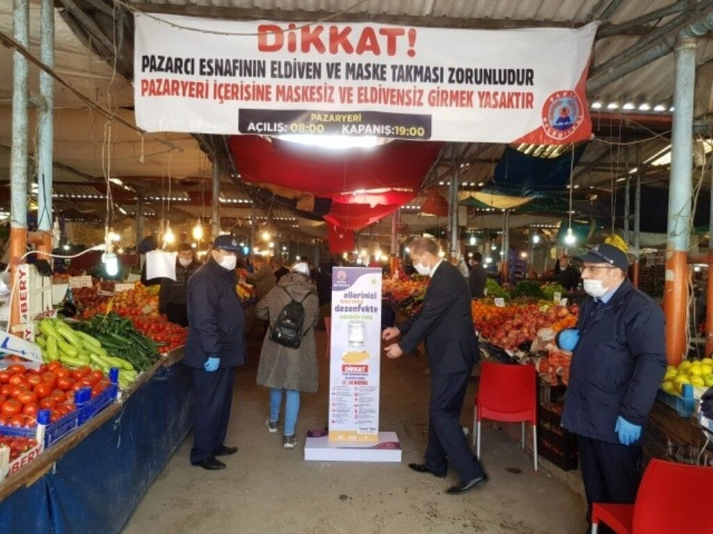 Bafra Belediyesinden Maske Dağıtımı