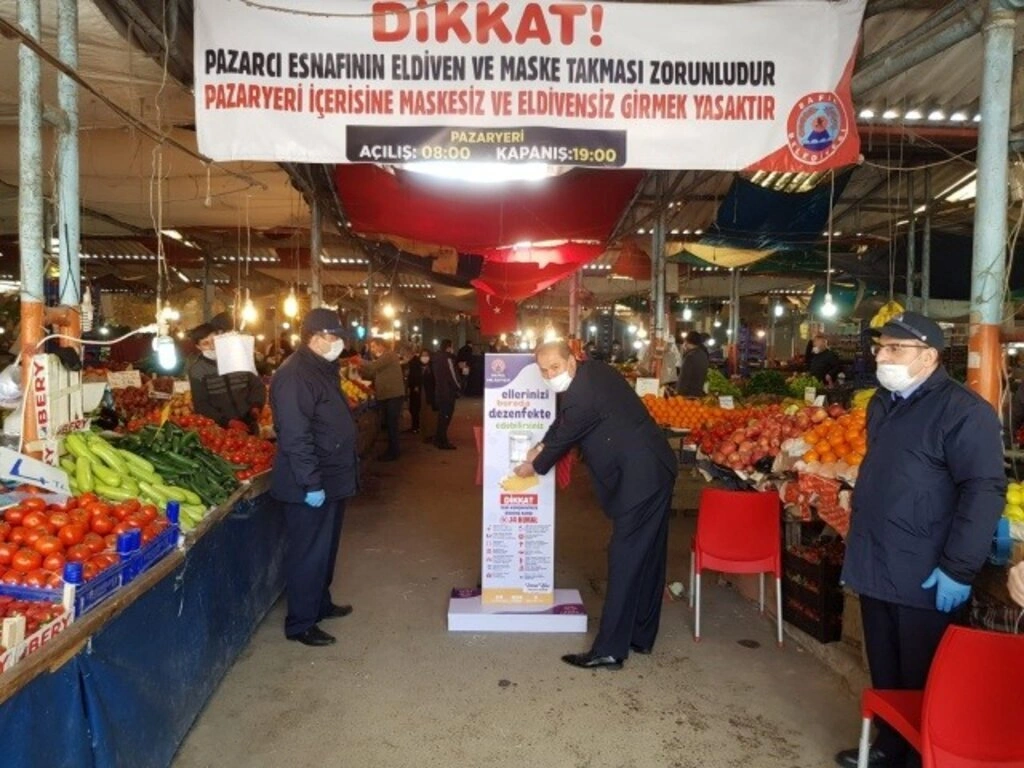 Bafra Belediyesinden Maske Dağıtımı