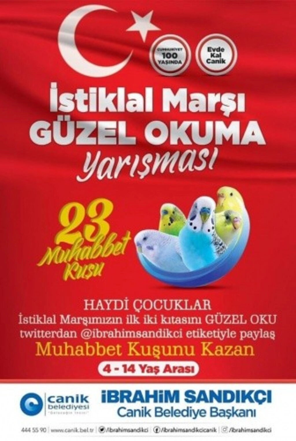 Başkan Sandıkçı'dan 23 Nisan'a özel çocuklara hediye!