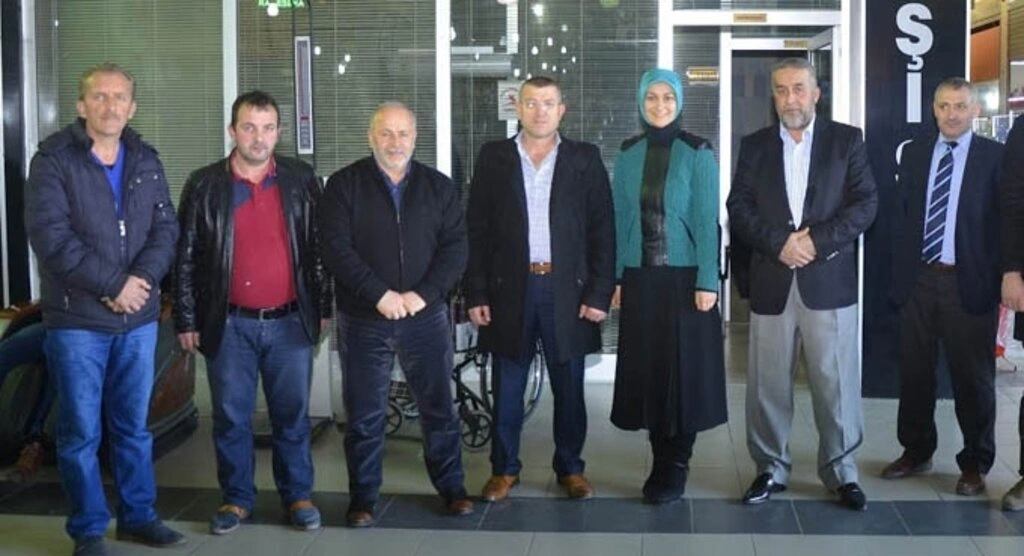 Elif Coşkun Bilgin'e esnaftan yoğun ilgi