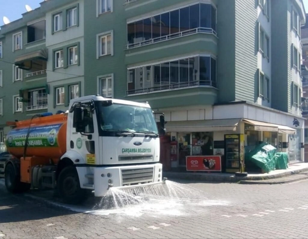 Çarşamba Belediyesi yasak uygulamasında da boş durmadı!