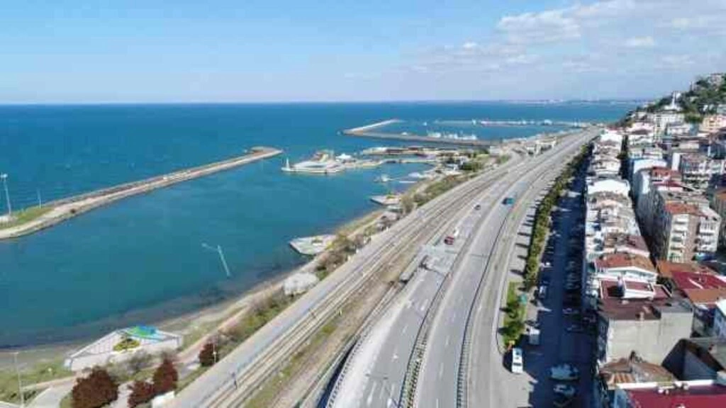 Sokağa Çıkma Kısıtlamasından Muhteşem Samsun Manzaraları