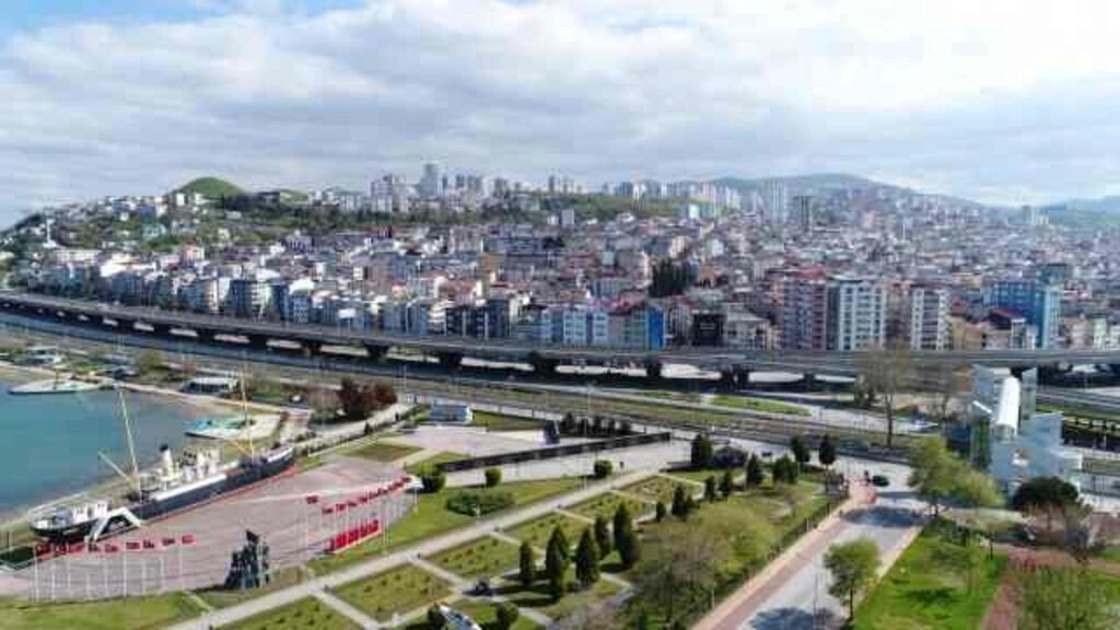 Sokağa Çıkma Kısıtlamasından Muhteşem Samsun Manzaraları