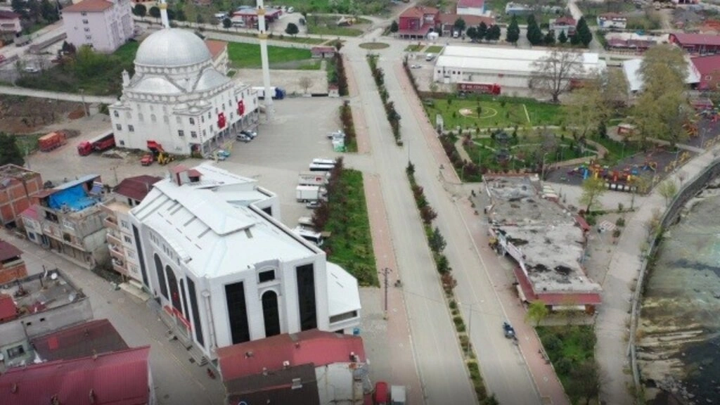 Sokağa Çıkma Kısıtlamasından Muhteşem Samsun Manzaraları