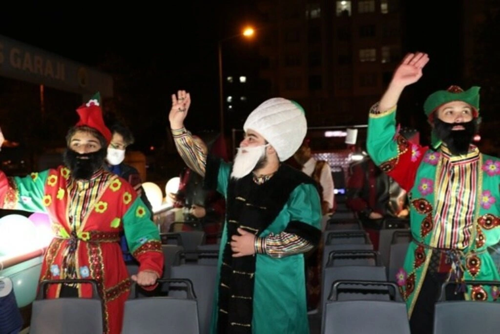 Bafra'da Sele Sepet Top Kandil etkinliği
