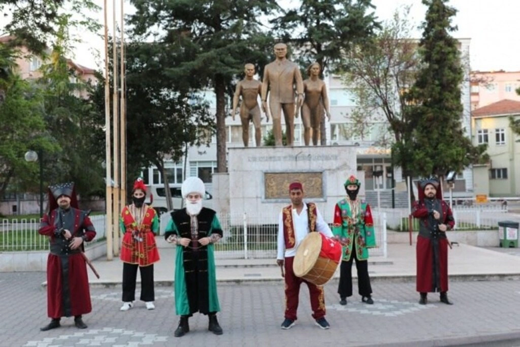 Bafra'da Sele Sepet Top Kandil etkinliği