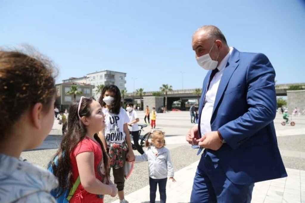 Canik'te Çocuklar Çok Şendi