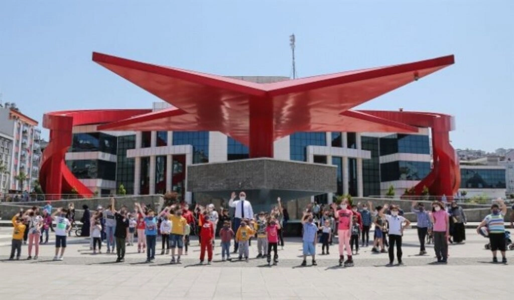 Canik'te Çocuklar Çok Şendi
