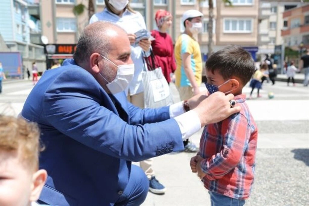 Canik'te Çocuklar Çok Şendi