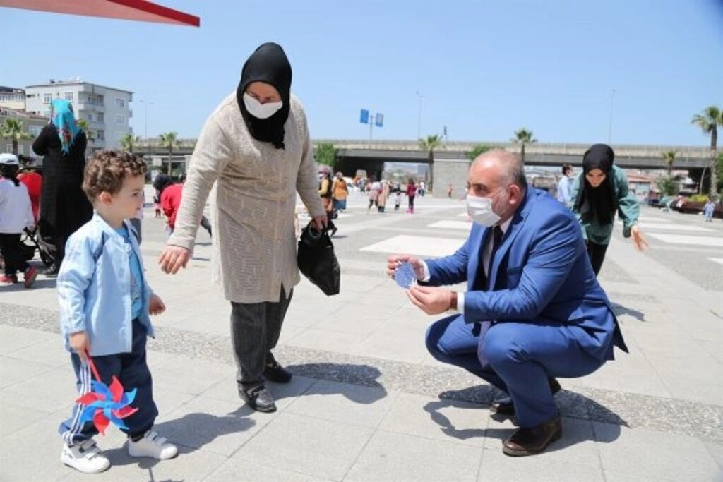 Canik'te Çocuklar Çok Şendi