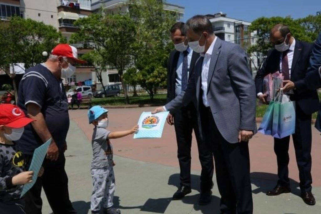 Atakum Parklarında Yeniden Çocuk Sesleri
