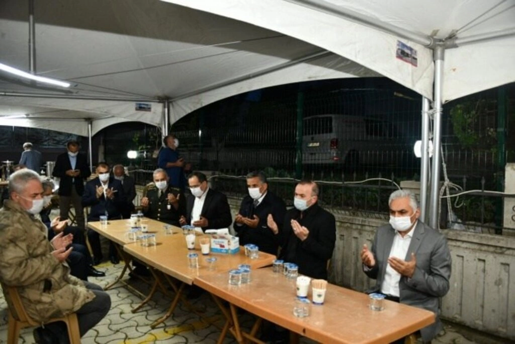 Samsunlu Polis Memuru Atakan Arslan'ın evinde dualar okundu