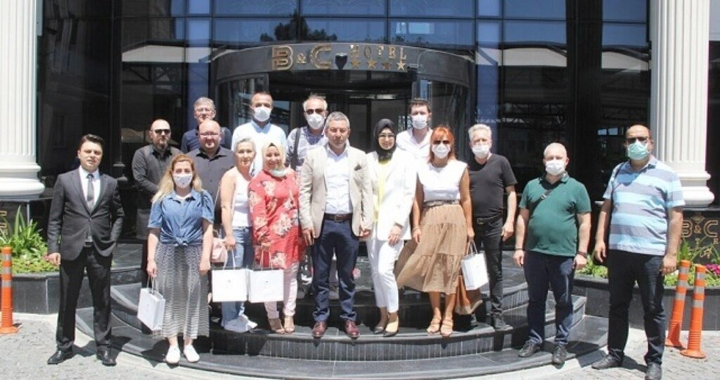 Samsun'un Gözbebeği B&C Hotel de coşkulu kutlama