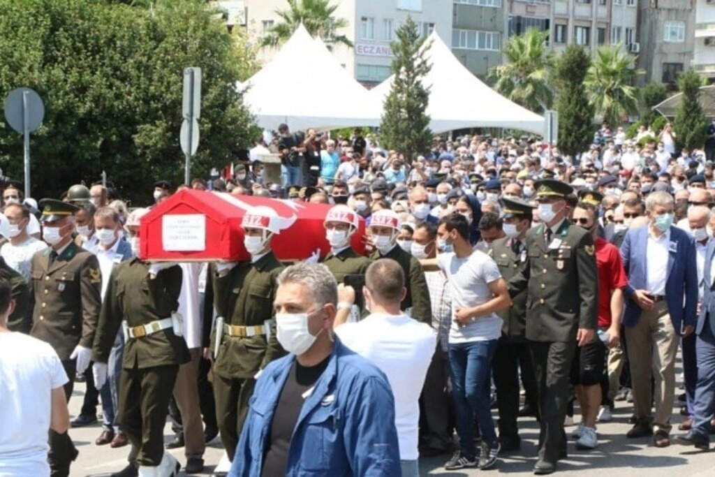 Şehit Er Caner Mayendağı dualarla uğurlandı - Samsun Haber