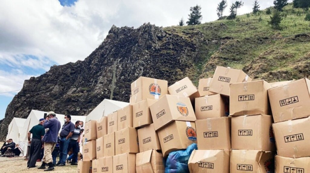 Atakum'dan Yusufeli'ne örnek dayanışma