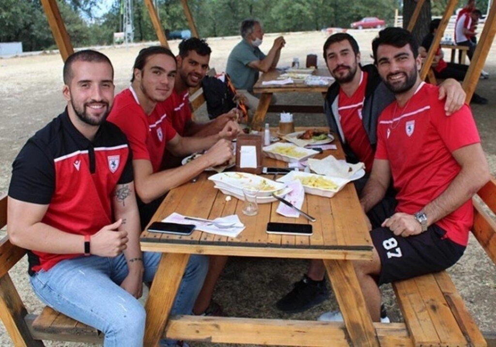 Samsunspor Kulübü Basketbol Şubesi barbekü partisinde buluştu
