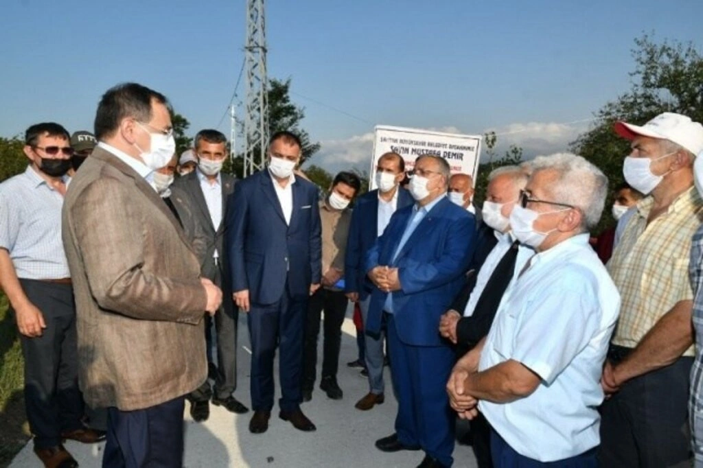 Başkan Demir: Salıpazarı’nda altyapı seneye tamamlanacak