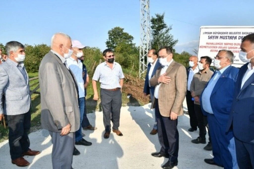 Başkan Demir: Salıpazarı’nda altyapı seneye tamamlanacak