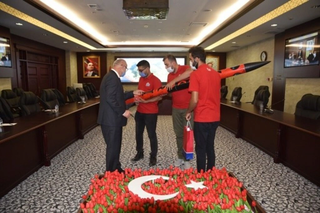 Tanyeli Roket Takımı OMÜ'de