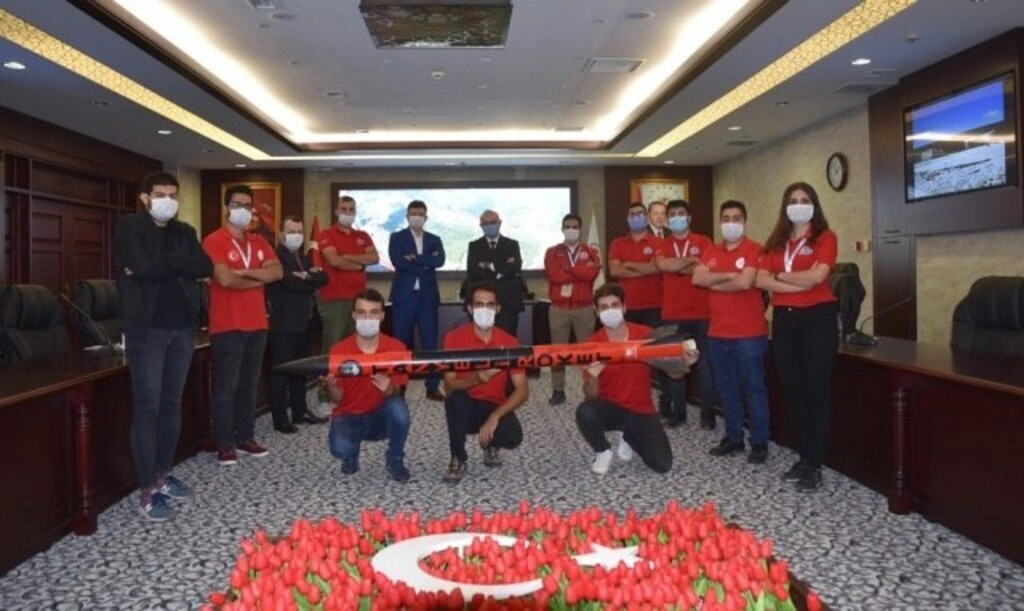 Tanyeli Roket Takımı OMÜ'de