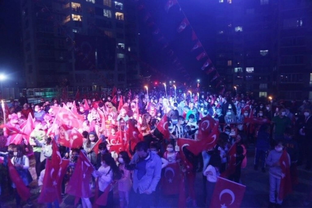 Atakum'da 29 Ekim Cumhuriyet Bayramı coşkusu