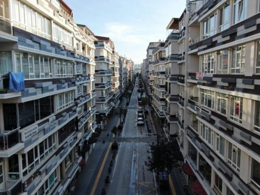 Samsun'da boş kalan sokak, meydan ve yol fotoğrafları - 27 Aralık Pazar