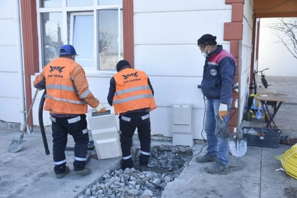 Tekkeköy şantiyeye döndü - haberinin fotoğrafları