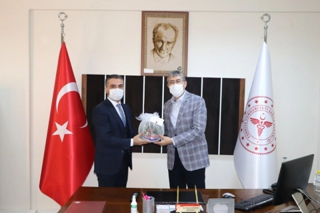 Başkan Kalaycı Sağlık Çalışanlarını Unutmadı, Yeni Yıllarını Kutladı