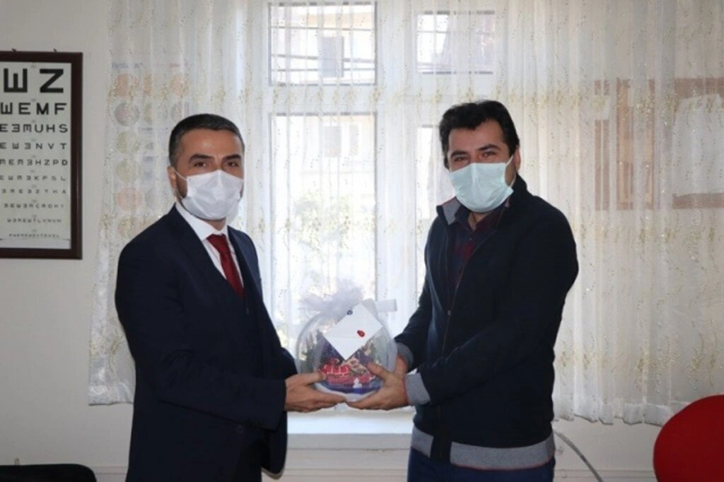 Başkan Kalaycı Sağlık Çalışanlarını Unutmadı, Yeni Yıllarını Kutladı