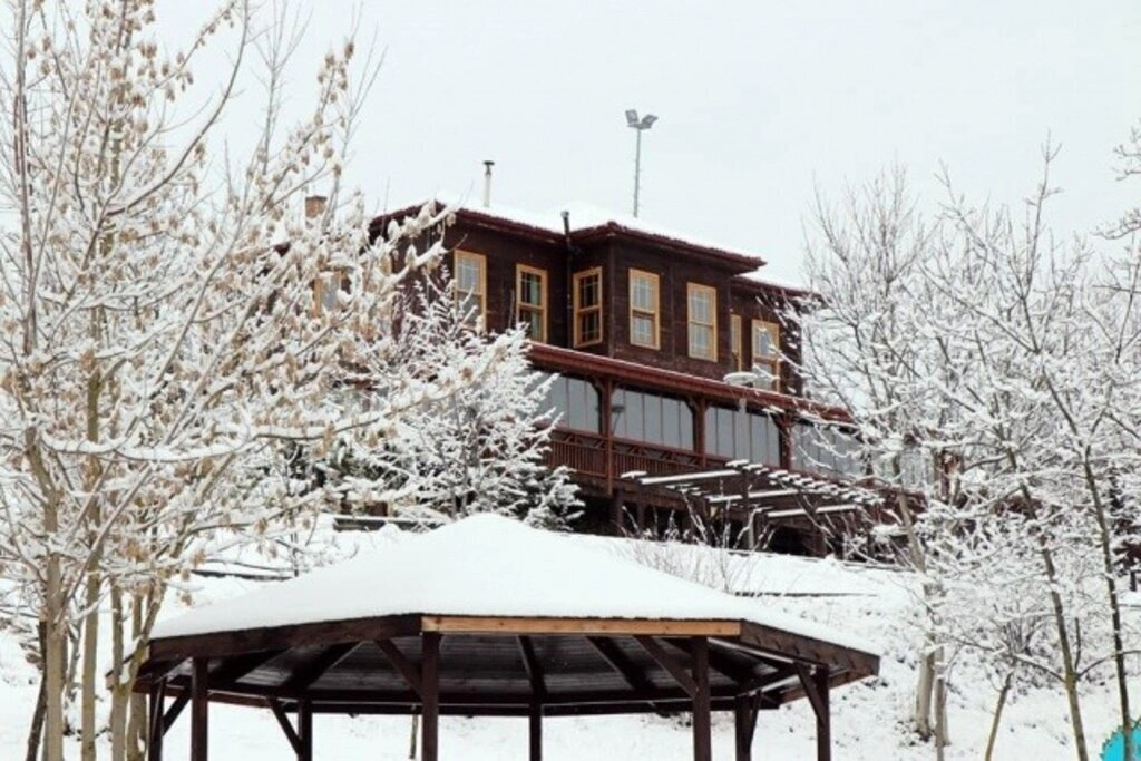 Samsun Kavak'tan kar manzaraları, kartpostallık görüntüler