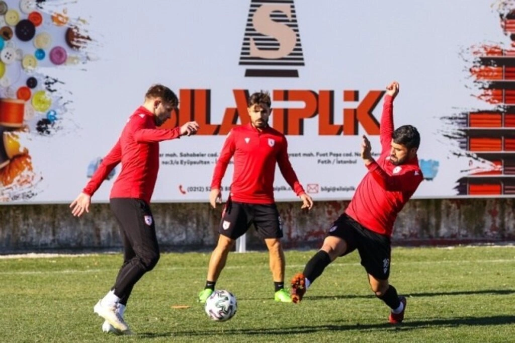 Yılport Samsunspor Antreman fotoğrafları
