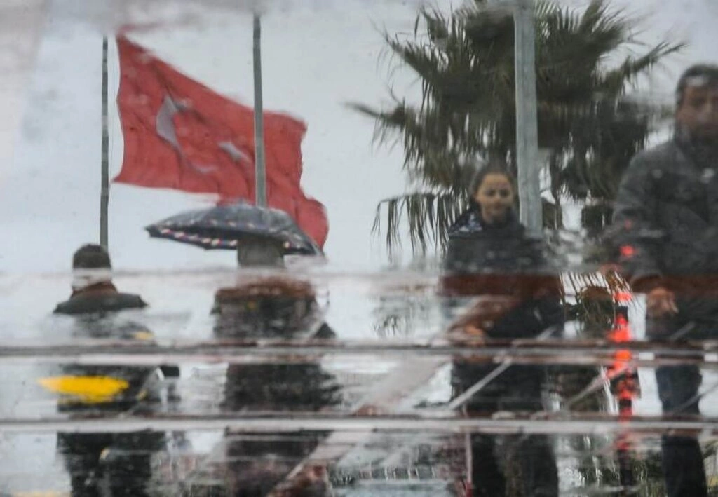 2 Nisan 2015 Perşembe Samsun'da sağanak yağış