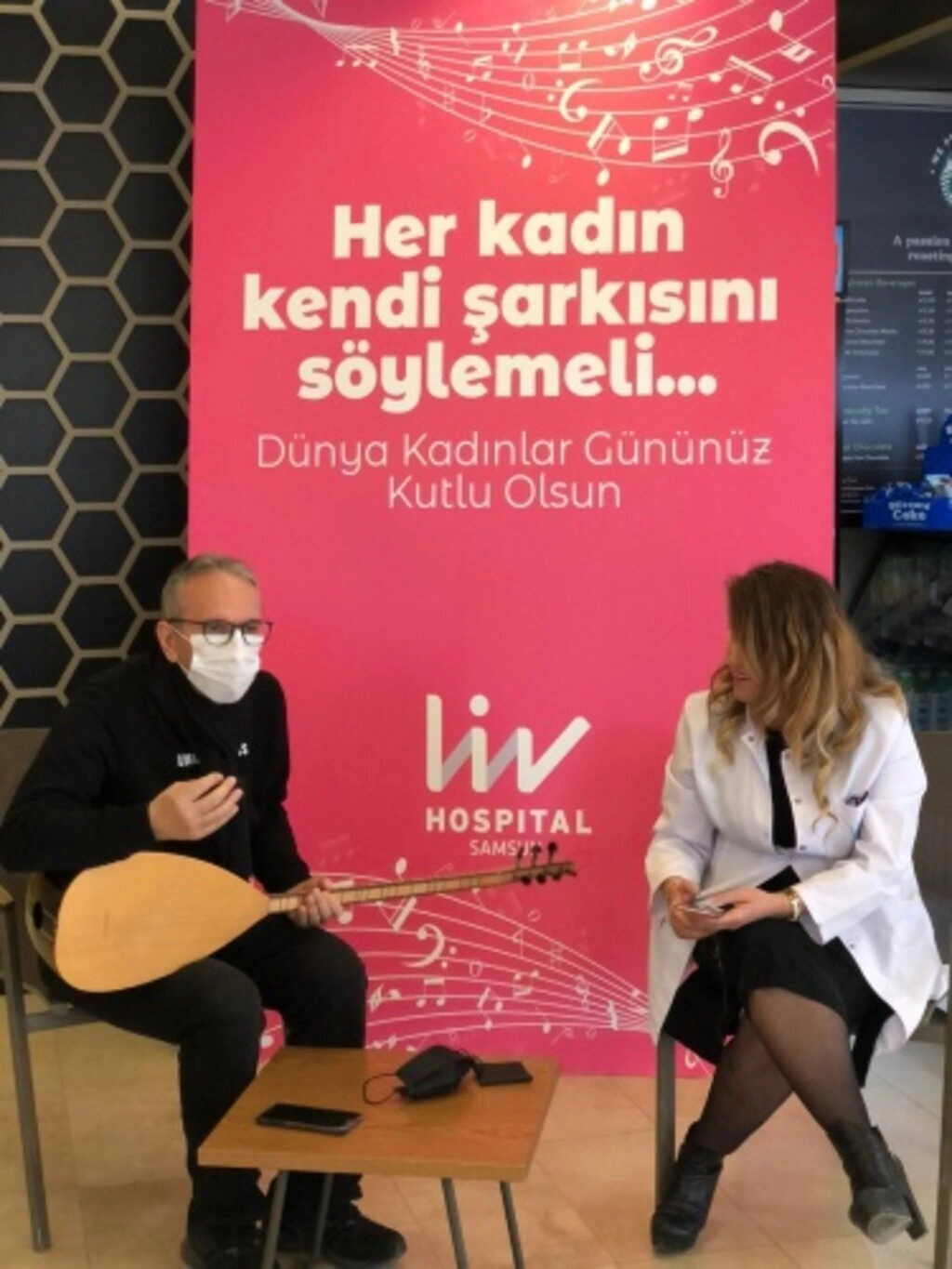 Liv Hospital Samsun’da Kadınlar Günü şarkılarla kutlandı