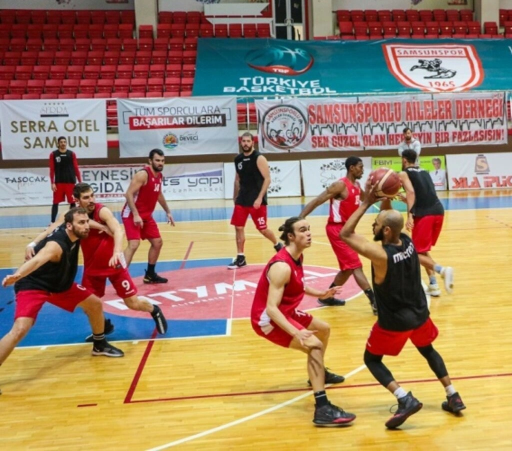 Samsunspor Basketbol hazırlıklarını sürdürüyor