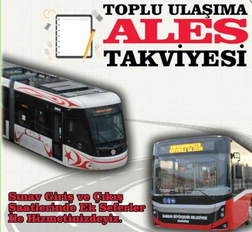 2 Mayıs Pazar Samsun tramvay ve otobüs sefer saatleri tam kapanma dönemi - Tramvay otobüs Ales düzenlemesi