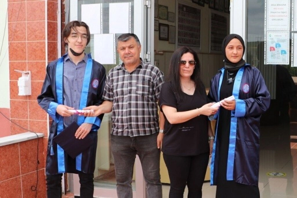 Havza Fen Lisesinde mezuniyet heyecanı