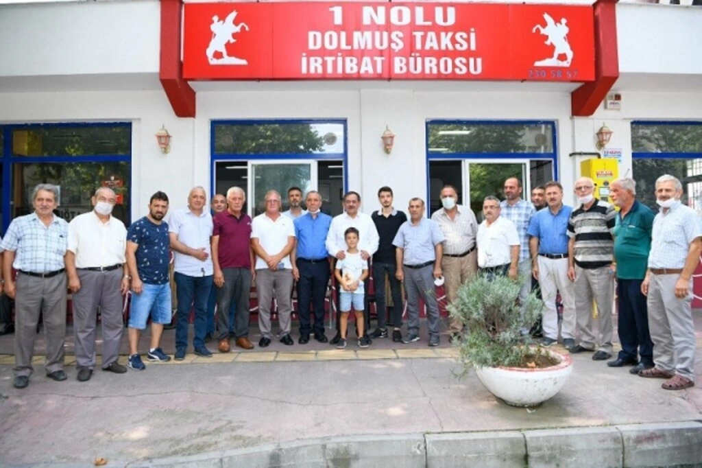 Başkan Demir 1 Nolu Dolmuş Hattı şoförleri ile bir araya geldi