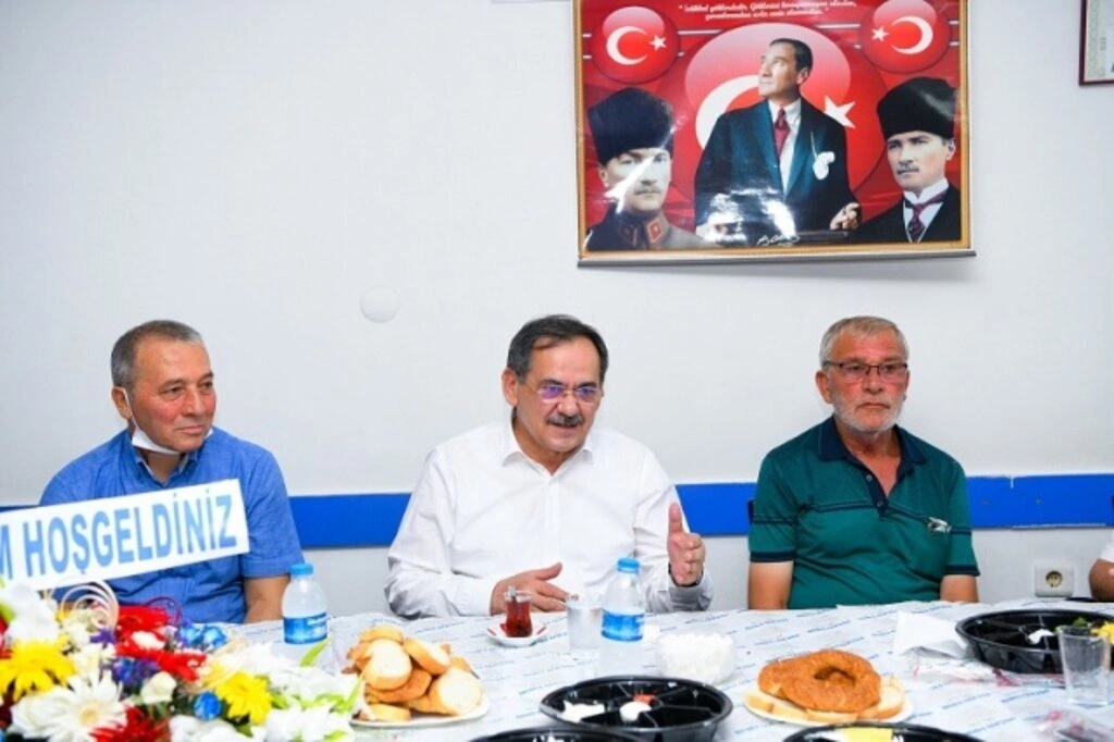 Başkan Demir 1 Nolu Dolmuş Hattı şoförleri ile bir araya geldi