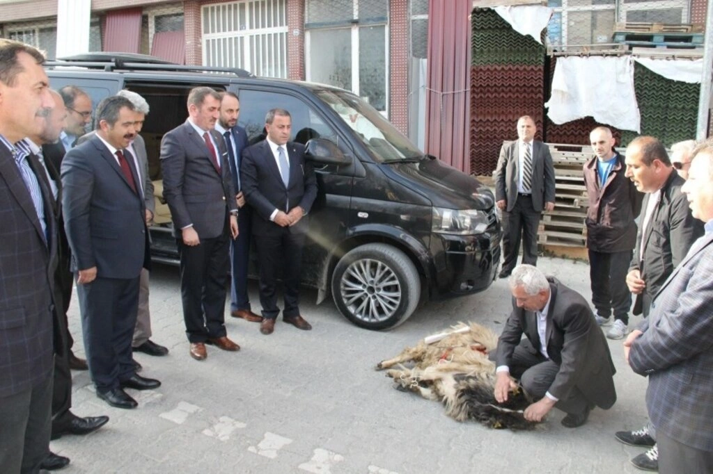 Fuat Köktaş için kurban kesildi