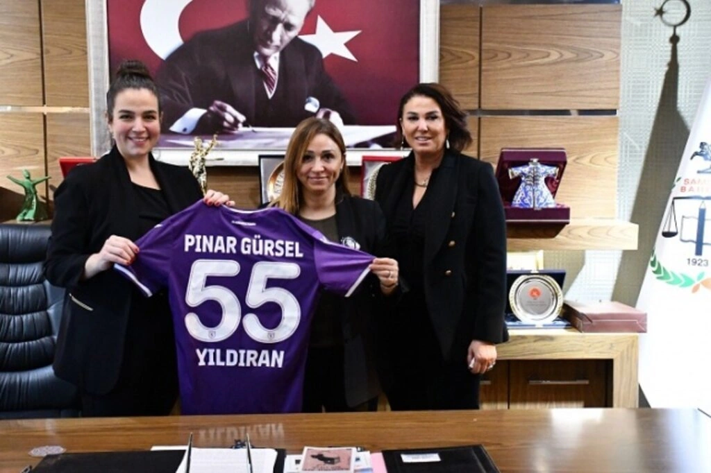 Samsunspor'dan Samsun Barosu'na ziyaret