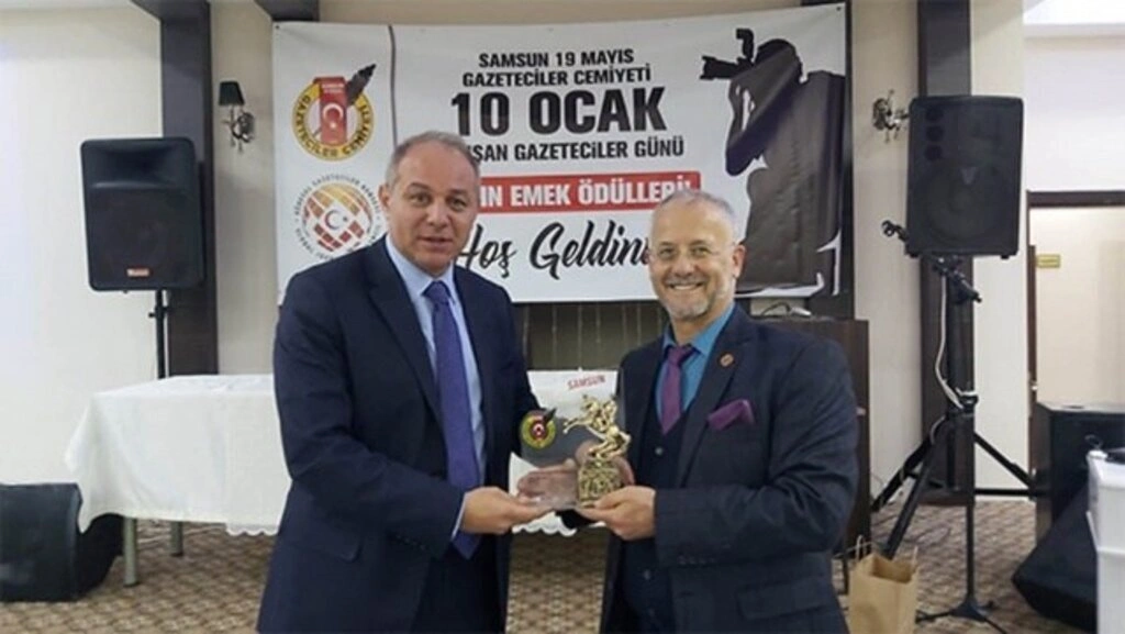 Samsun Basın Emek Ödülleri sahiplerini buldu