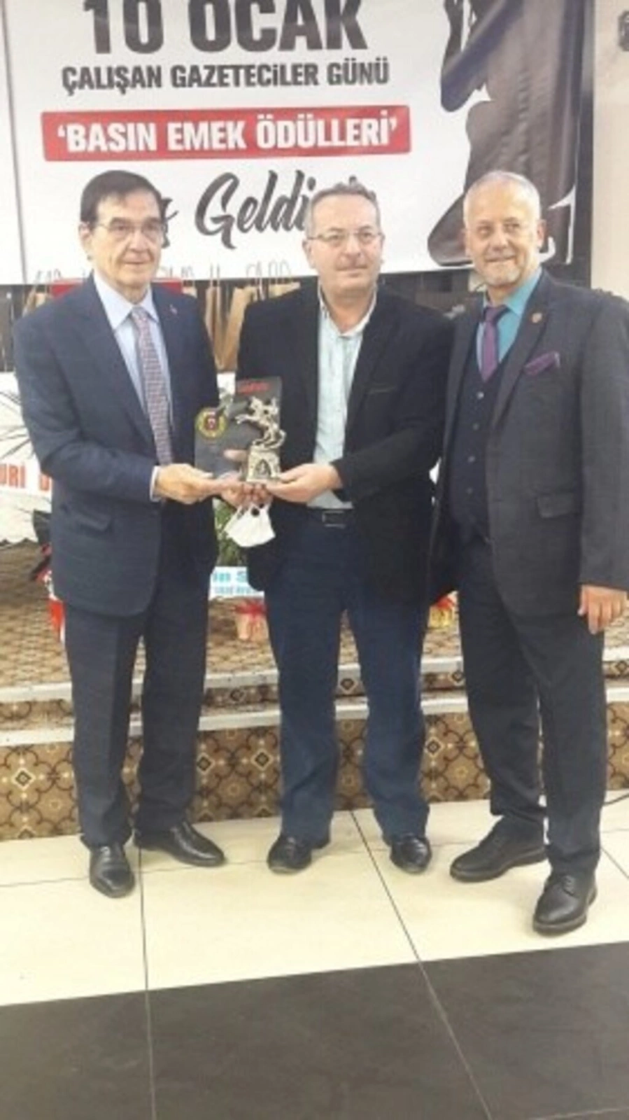 Samsun Basın Emek Ödülleri sahiplerini buldu