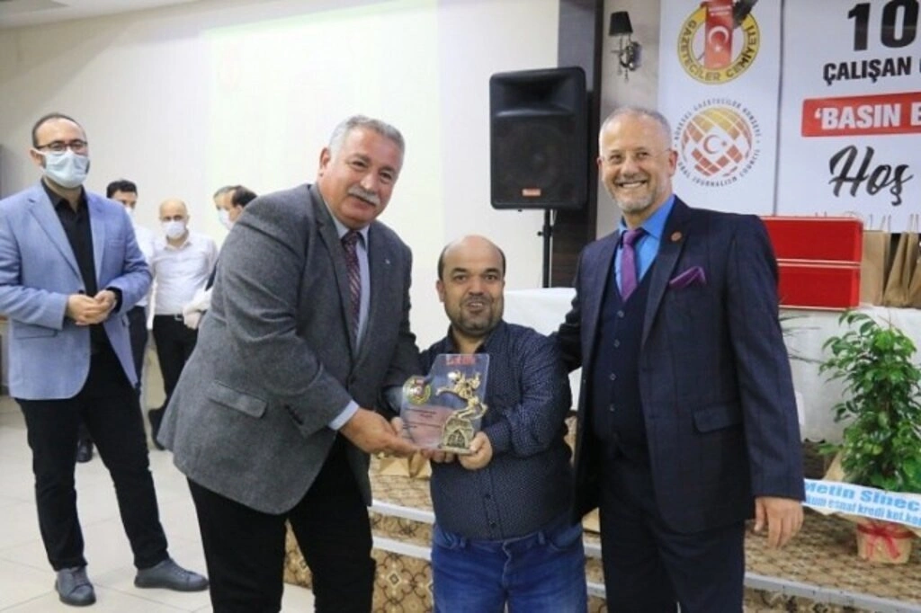 Samsun Basın Emek Ödülleri sahiplerini buldu