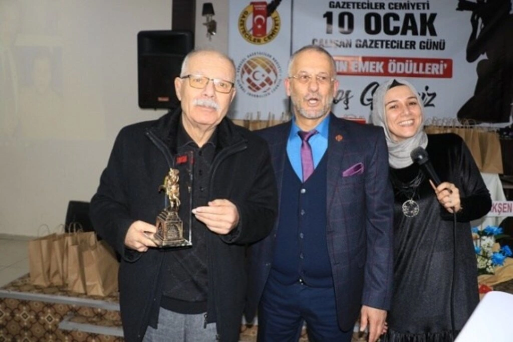 Samsun Basın Emek Ödülleri sahiplerini buldu