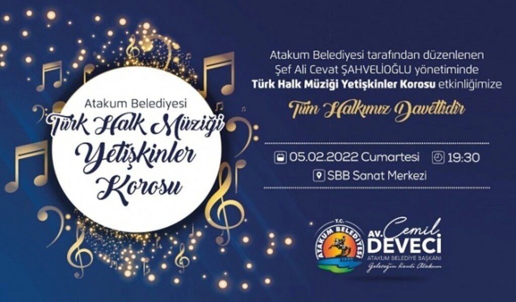 Atakum Belediye Başkanı Cemil Deveci'den konsere davet